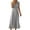 Gray, variant on WTOBBY Lightweight Cotton Linen Dress for Women Summer Button Down Lapel Collar Casual Sleeveless Dresses, Breathable and Chic for Hot Days,Light Blue XL