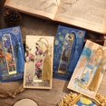 thumbnail image 3 of Marcador emmoolife, pintura al óleo de metal de Monet Van Gogh, x4, 3 of 7