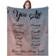 thumbnail image 1 of LHSHID Christian Gifts for Women Religious Gifts for Women Catholic Bible Verse Blanket Inspirational Spiritual Scriptures Religious Soft Throw Blanket Birthday Gifts for Women 60x80in, 1 of 6
