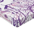 thumbnail image 2 of Ambesonne Unicorn Fitted Sheet, Magic Forest, Queen Size, Purple, 2 of 3