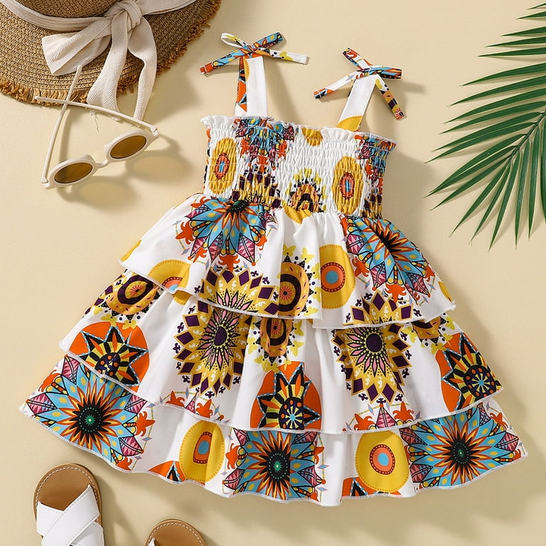 Zhaghmin Baby Girl Floral Dress