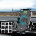 thumbnail image 5 of Car Wireless Charger Mount Air Vent Holder for Samsung Galaxy S25/ S25 Plus/ Ultra - Fast Charge Cradle Dock Auto Sensor 15W for Galaxy S25/ S25 Plus/ Ultra, 5 of 5