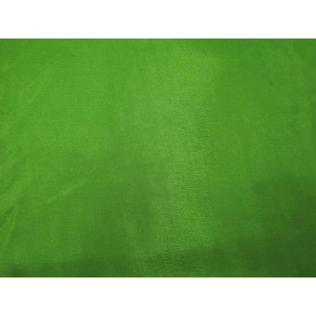 Robe Shantung de Designer 43 Pouces de Large Tissu Vert Robe de Mariage Tissu Uni au Mètre