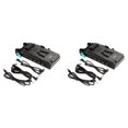 thumbnail image 1 of 2X V Mount V-Lock Battery Plate Adapter for V Mount Battery Mounting for Camera, Video Light, Monitor, Audio Recorder, 1 of 7
