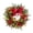 C, variant on Lighted Christmas Wreath For Front Door, Artificial Greenery Wreath With Pine needles And Warm LED Lights, for Indoor Outdoor Christmas Holiday Porch Wall Mantel Home Decor
