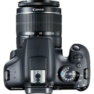 Canon EOS 2000D (Rebel T7) DSLR Camera - 24.1MP, 18-55mm III Kit, New Condition (Intl Model)