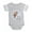 Heather Gray, variant on CafePress - Dancing Monkey - Cute Infant Baby Football Bodysuit