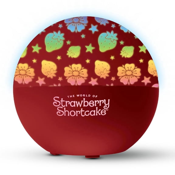 Strawberry Shortcake Large Round Projection Light, Ceiling Light Projector for Kids, Cool Lights for Bedroom, Futuristic Decor Nightlight Projector, Room Projector Lamp, Kids Room Night Light