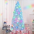 thumbnail image 3 of Árbol de Navidad artificial Juegoal de 6 pies preiluminado con luces LED, 3 of 9