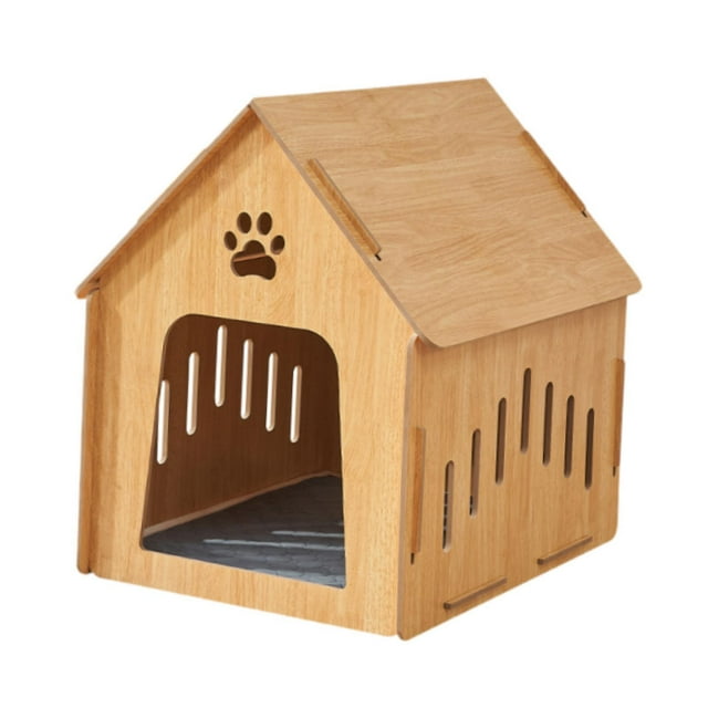 Casa para mascotas, casa para perros, jaula para perros, cama para gatos, hámster, gato, cachorro, perro pequeño y mediano en reposo L