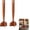 2 Pcs, variant on Wooden Meat Masher Chopper Ground, Ground Meat Chopper, for Nonstick Cookware, Kitchen Tool for Beef, Turkey, Sausage (1 Pcs)