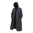 thumbnail image 4 of serony Réutilisable Imperméable Femmes Hommes Pluie Ponchos avec Capuches Poncho Hommes Femmes Portable Imperméable à Capuche Pluie à Séchage Rapide Adulte Randonnée Vêtements de Pluie XL, 4 of 8