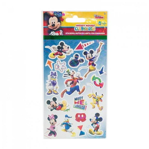 Mickey Mouse Mickey Mouse & Friends Character & Symbols Sticker Sheet, Pack of 4