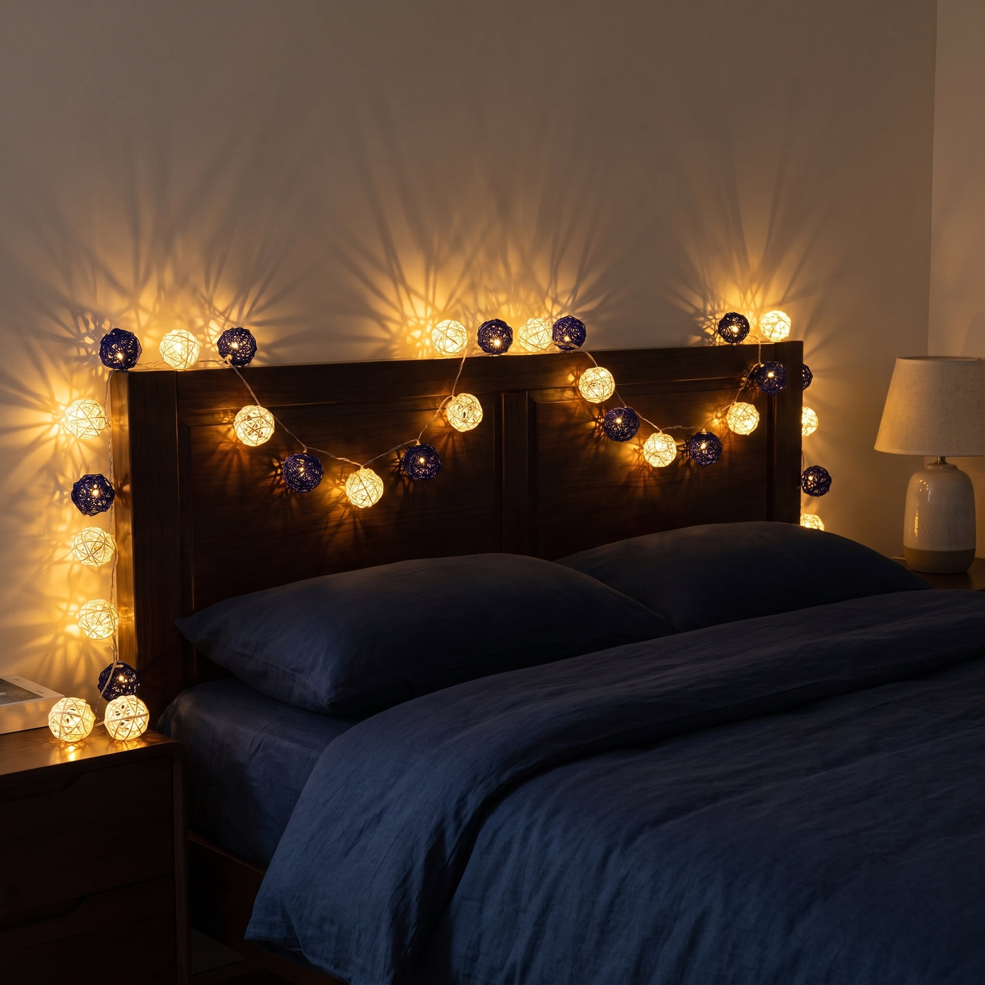 Unique Bargains Moroccan Orb Decor Lights for Use with Flexible Design 9.8 ft USB Powered