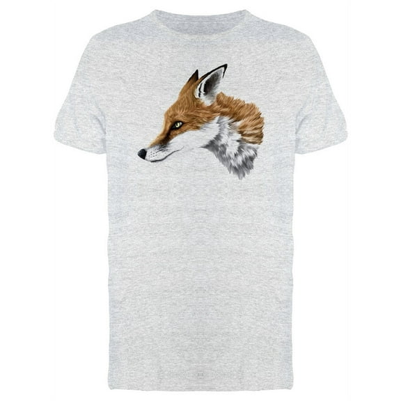 Fox Portrait With Brown Fur T-Shirt Men -Image by Shutterstock, Male x-Large