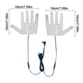 thumbnail image 4 of Guantes calefactables Almohadilla USB Calentamiento de invierno con cinco dedos, 4 of 7