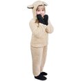 thumbnail image 4 of DHFJKG Toddler Kids Animal Dress Up Outfit Fuzzy Top Bottoms With Ears Hat Gloves Foot cover For Stage Photography Show And Themed Party Events Lovely 5 Piece Sets, 4 of 9