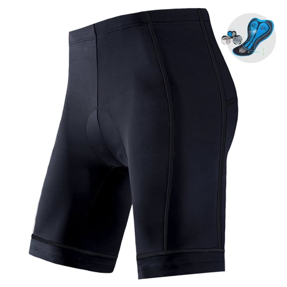 Bike Shorts for Men Padded Road Cycling Shorts Bicycle Biking Pants Black XL