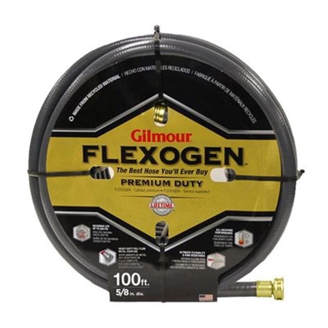 Fiskars Flexogen Tuyau de Jardin Robuste 0.63” x 100 Pieds