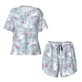 thumbnail image 4 of Xecao Bunny And Flower print Swimsuit for women, Summer-ready, sporty style.Quick-dry fabric. Many sizes & colors., 4 of 9