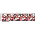 thumbnail image 3 of Ambesonne Floral Abstract Fabric by the Yard Upholstery, Wild Flowers Print, 1 Yard, Coral Charcoal Grey Grey, 3 of 5
