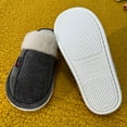 thumbnail image 6 of Knit Scuff Slippers for Women Comfy Soft Plush Lining Slip on Memory Foam Bedroom House Shoes, 6 of 8