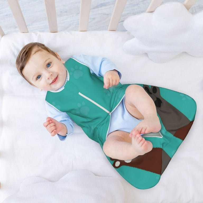Bingfone Cotton Baby Sleep Sack Baby Wearable Blanket 2 Way Zipper Toddler Sleeping Sack For Baby Boys Girls Cute Cat Paw And Dog Walmart