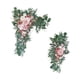 thumbnail image 5 of 2x Arco de flores para boda, hecho a mano, decorativo, estilo granja, artificial, floral Rosa, 5 of 9