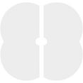 thumbnail image 4 of 10"OD x 1"ID x 4"C x 1"P Charlotte Architectural Grade PVC Contemporary Ceiling Medallion, Two Piece, 4 of 11