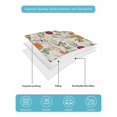 thumbnail image 5 of Vintage Flower Full Size Down Alternative Comforter, Lightweight Comforter Quilt Bedding Set with Pillow Shams Farmhouse Bird Butterfly Red Floral All Seasons Bed Comforter Duvet Insert 78"x90", 5 of 7