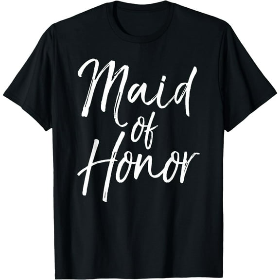 Cute Wedding Bridal Party Gift for Bridesmaid Maid of, Honor T-Shirt mens t irt men,black,women,misfits,journey ,boys
