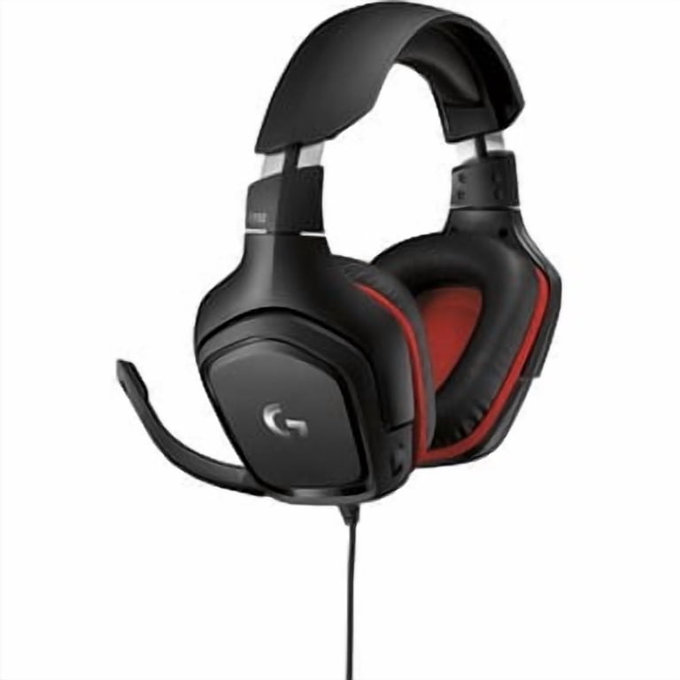 Logitech G332 Wired Gaming Headset, 3.5mm Jack, Flip-to-Mute Mic