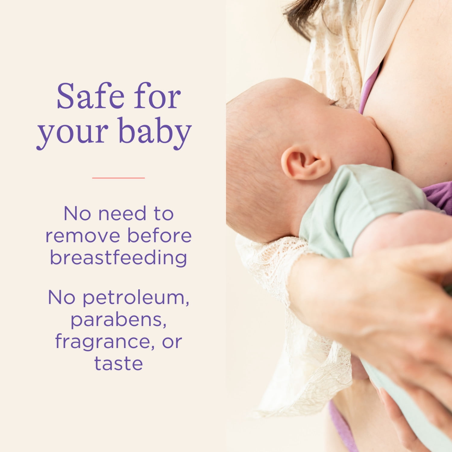 Lansinoh Lanolin Nipple Cream Safe for Breastfeeding Baby, 100% Natural, Breastfeeding Essentials, 1.41 oz
