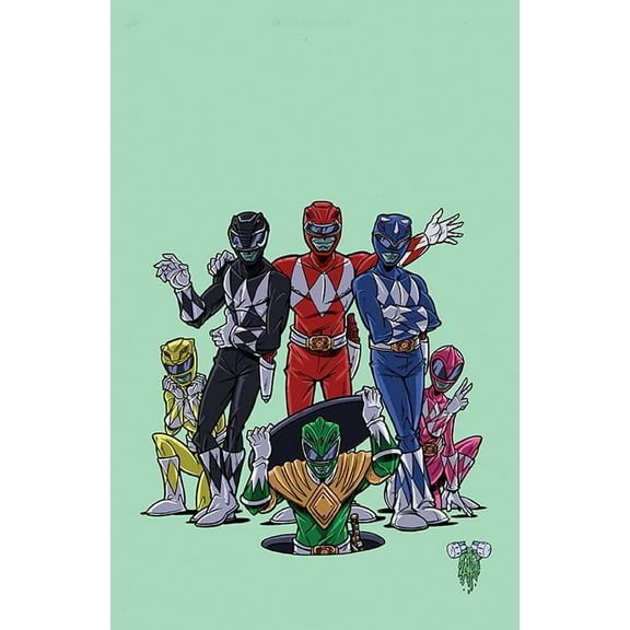 Mmpr Tmnt Ii #2 (of 5) Cvr C Mmpr Var Lattie (c: 1-0-0) Boom! Studios Comic Book