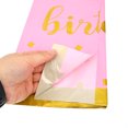 thumbnail image 4 of BEADCEST Lot de 6 Nappes Réutilisables Faciles à Tailler Roses PE pour Sorties en Famille 110x52 Po, 4 of 5