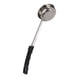 thumbnail image 4 of Cuchara para salsa, pizza, cuchara medidora multiusos de acero inoxidable de grado alimenticio para cocina, color negro, 6oz (desagüe de agujeros), 4 of 8