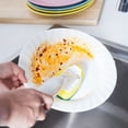 thumbnail image 4 of Esponja para palillos para lavar platos, esponja para lavar platos, esponja para lavar platos con mango 6 cabezales de esponja de repuesto para fregadero de cocina y baño TUNC Sencillez, 4 of 5