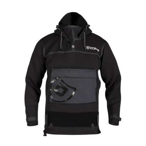 Stormr Men's Neoprene Waterproof Surf Top - Black S