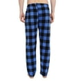 thumbnail image 6 of North 15 Boy's Super Cozy Buffalo Plaid Micro Fleece Pajama Pants-1235B-Navy-14-16, 6 of 9