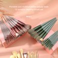 thumbnail image 4 of Ruiboury Powder blusher eye shadow concealer foundation make-up powder highlight brush makeup brush set, 4 of 9