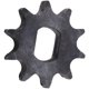 thumbnail image 3 of Piñón De Cadena, Piñones De Diseño Estándar De 12x17 Mm Cog 10 Dientes Para Motor ANGGREK FH2716, 3 of 8
