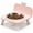 Pink, variant on Unbranded Elevated Dog Bowls for Large Dogs – Raised Stand with Large Capacity Food & Water Dish for Home, Patio, Vet