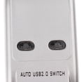 thumbnail image 5 of USB 2.0 Switch Selector, USB Peripheral PC Sharing Splitter Box, Fast 2 Button Swapping Between 2 Computers, Ideal For ,, 5 of 10