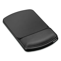 Fellowes Gel Mouse Pad with Wrist Rest, 6.25 x 10.12, Graphite/Platinum