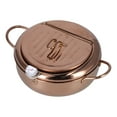 thumbnail image 4 of Freing Olla, Acero Inoxidable Estilo Japonés Sartén Freitante Bota Profunda Y Prevención De Desbordamiento Freidora Para Freír Chips De Papa Con Camarones De Pollo Pescado Y, 4 of 7