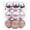 Pink, variant on Christmas Tree Ornaments, 12PCS Electroplated Shatterproof Ball Set with Glitter and Fabric Design for Xmas Tree Decoration, Luxury Holiday Baubles for Home Party Decor 2025 Trend