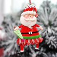 thumbnail image 4 of Xmas Tree Hanging Chrismtas Doll Santa Claus With Christmas Tree Decoration, 4 of 5