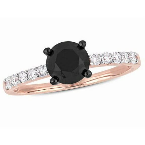 Everly Women's Diamond 14K Rose Gold Engagement Ring