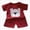 A81-Red, variant on Toddler Boy First Day of School Outfit Short Sleeve Tops and Shorts Set Back to School Clothes 6-12 Months 12-24 Months 2t 3t 4t 5t 6t 7t 8t 9t Children 5-6 Years