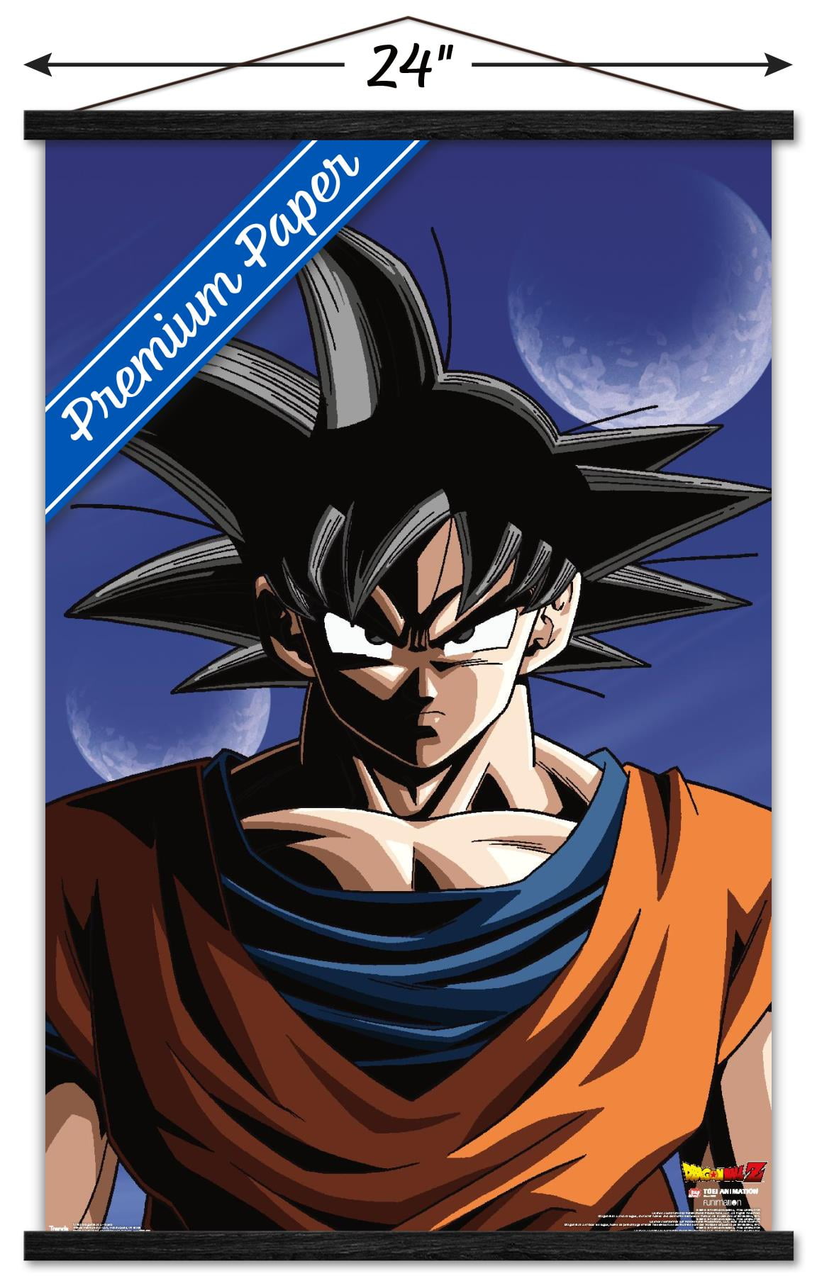 YourCanvas | Son Goku | | Dragon Ball Z Frames | Super Anime | Framed  Posters (Black Framed 10×13 inches, Son Goku)